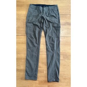 Kuhl Krush Cargo Stretch‎ Pants Olive Green Womens 4
